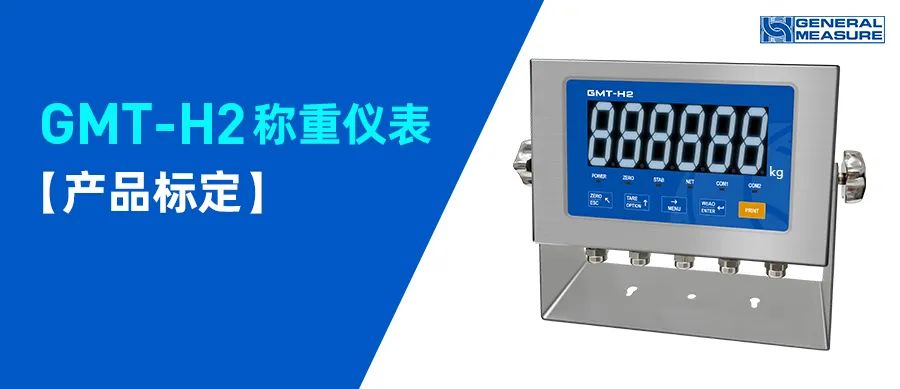產品標定 | GMT-H2稱重變送儀表的產品標定